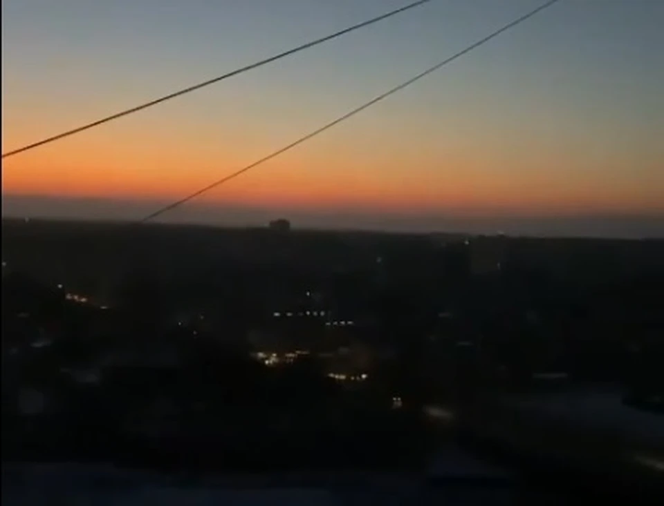 Балаково во тьме