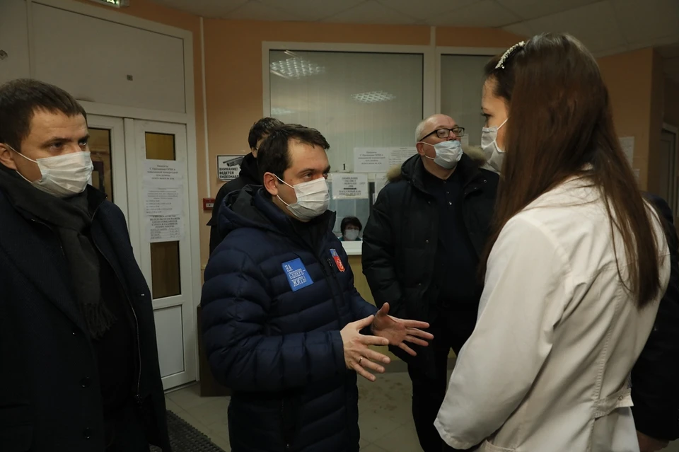 Андрей Чибис проверил Кандалакшскую ЦРБ. Фото: правительство Мурманской области