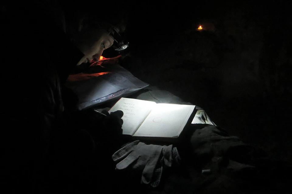 В Сьяновских пещерах. Фото: АГН Москва