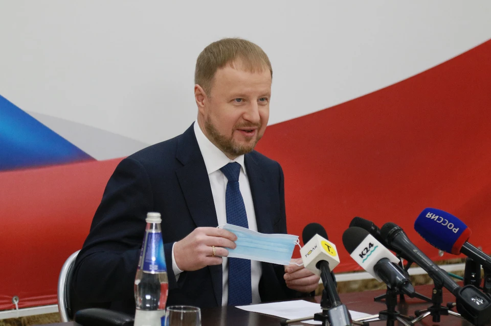 Пресс-конференция губернатора Алтайского края Виктора Томенко 23 декабря 2020 года
