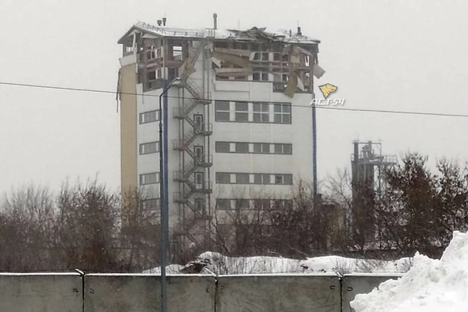 Взрыв произошел при производстве комбикорма. Фото: «АСТ-54»