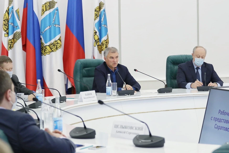 Володин предложил властям задуматься над проблемами предпринимателей в пандемию