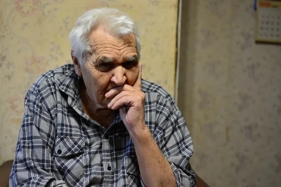 Пострадавший ветеран Владимир Князев.