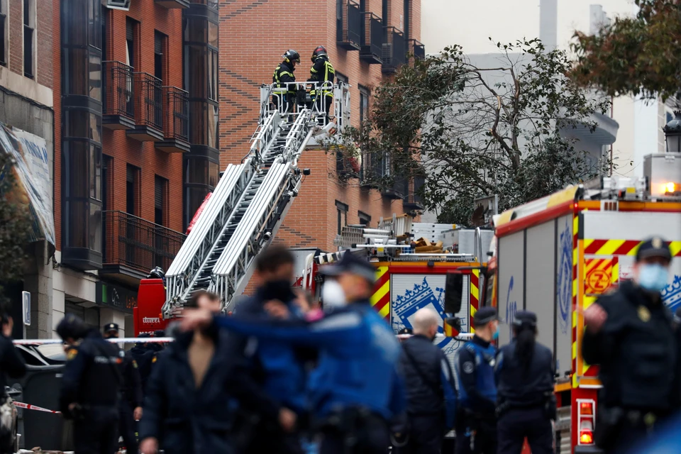 Число пострадавших в результате взрыва в Мадриде увеличилось до восьми