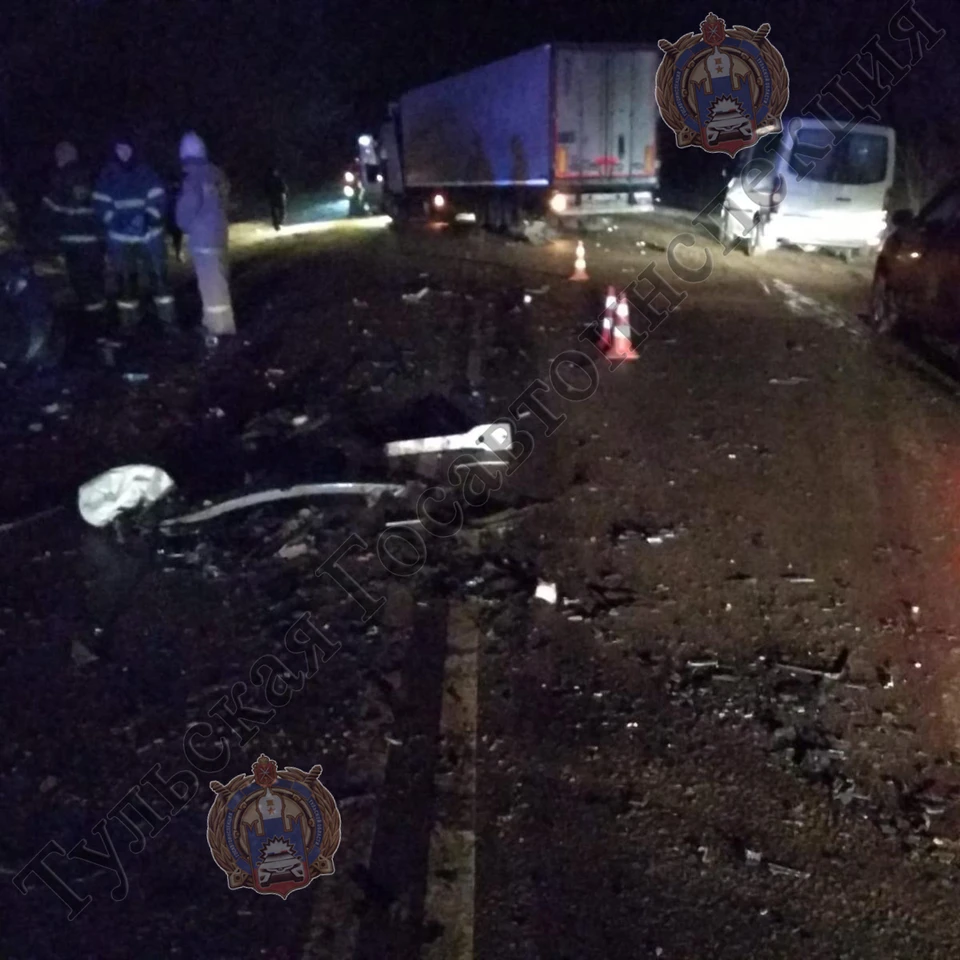 Смертельное ДТП в Ефремовском районе: водитель выехал на встречку