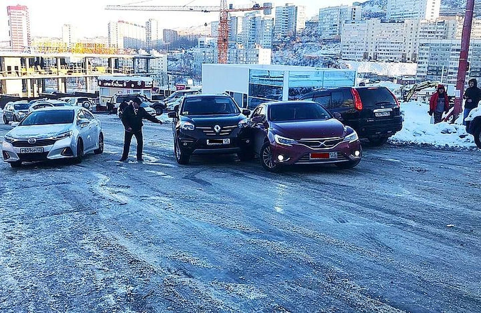 Дороги скованы льдом. Фото: Instagram/dpskontrol125rus