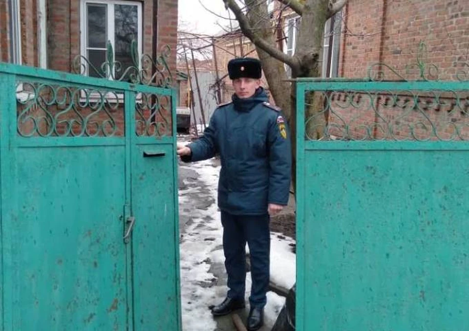 Сергей Величко героем себя не считает. Фото: пресс-служба ГУ МЧС по Ростовской области