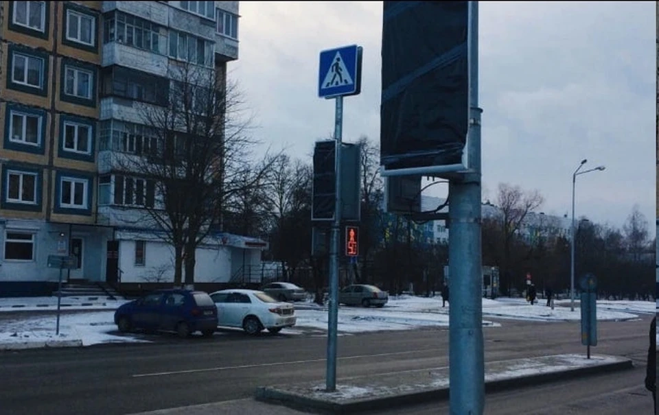 В Белгороде экспериментируют со светофорами на Щорса. Фото со страницы Вконтакте мэра Белгорода Юрия Галдуна
