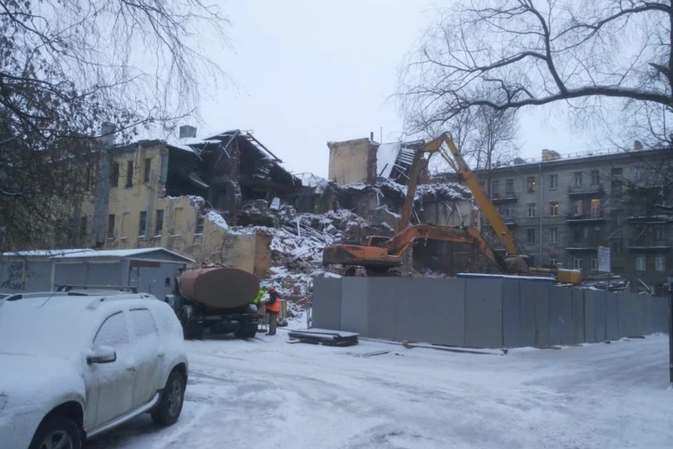 Снос дореволюционной бани на Гаванской улице признали незаконным. Фото: gov.spb.ru