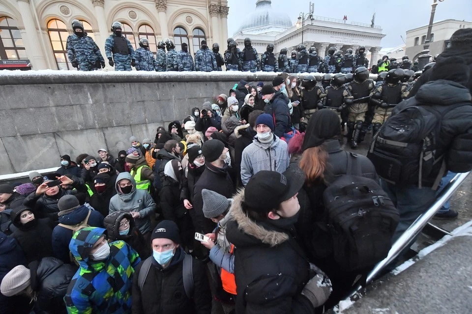 31 января в Москве и еще нескольких городах России прошли несанкционированные акции оппозиции