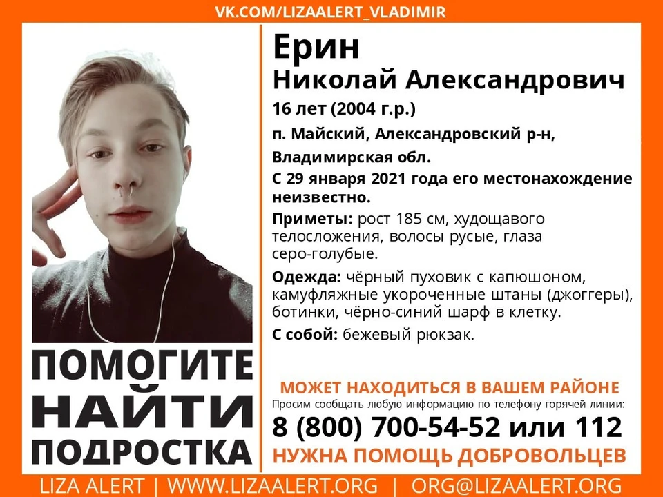 фото из группы Лиза Алерт