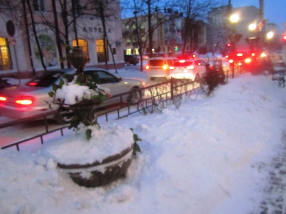 Авария произошла вечером