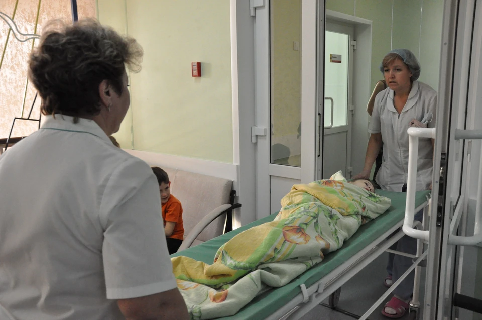 Ребенок все еще лежит в больнице. Фото: Андрей КОПАЛОВ.