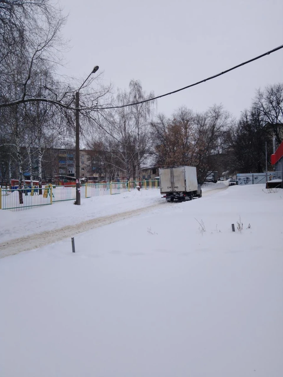 Водитель не заметил пешехода