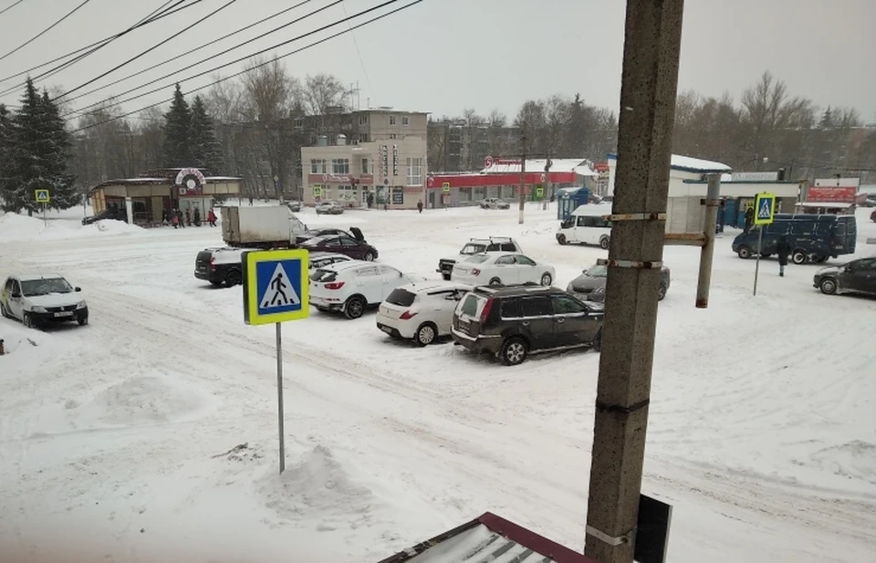 В Курске сохраняется сложная погодная обстановка