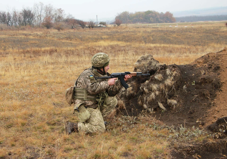 Украинские военные продолжают обстрелы республик Донбасса. Фото: Штаб «ООС»