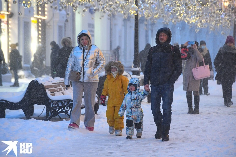 Синоптики: после рекордных снегопадов в Москве ударит мороз