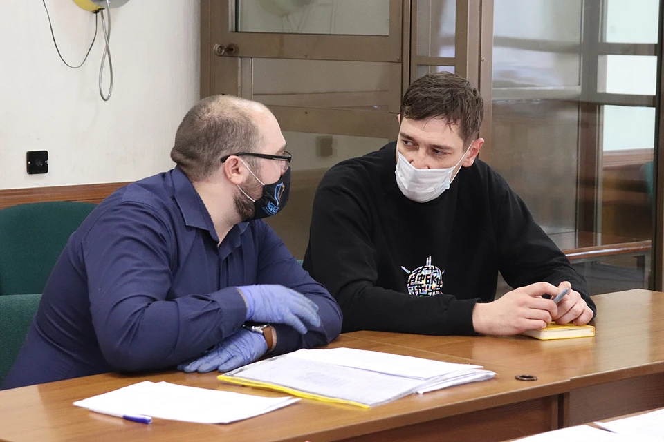 Олега Навального задержали после акции 23-его января за призывы к участию в несогласованной акции. Фото: Мосгорсуд