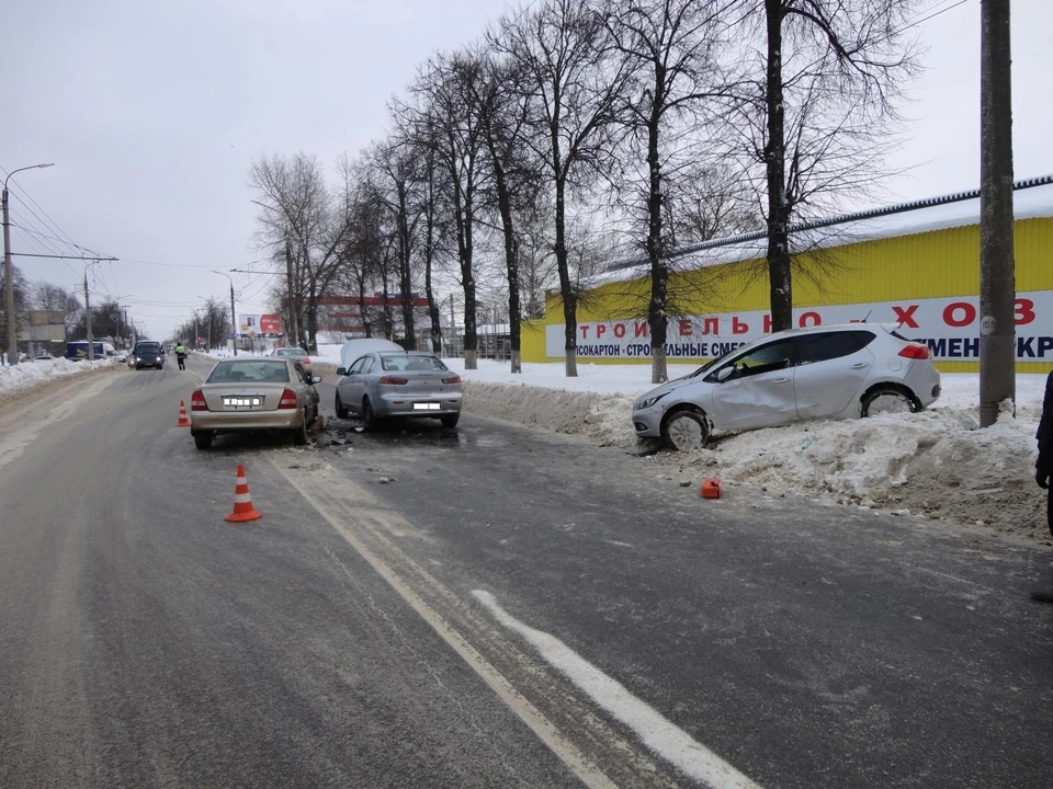 В аварии пострадал один человек