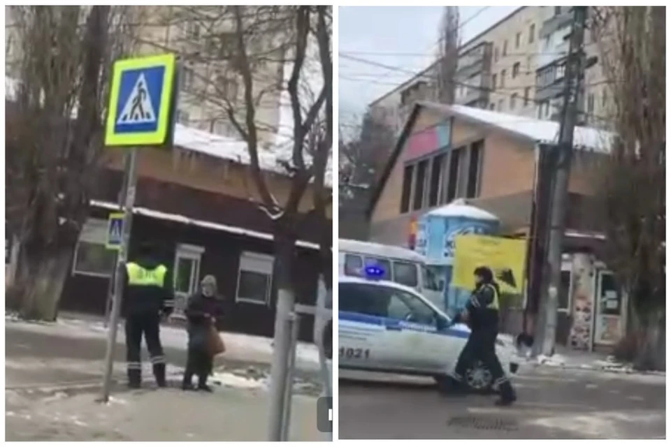 В ХМАО четыре девушки устроили драку с водителем на дороге. Видео