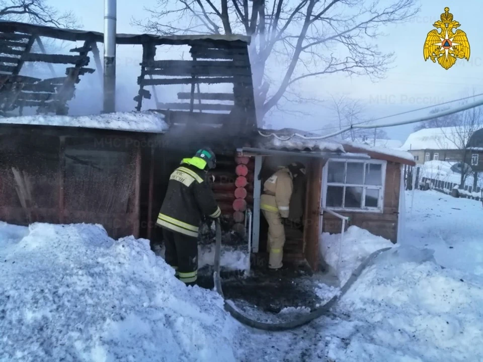 На место был направлен инспектор пожарного надзора