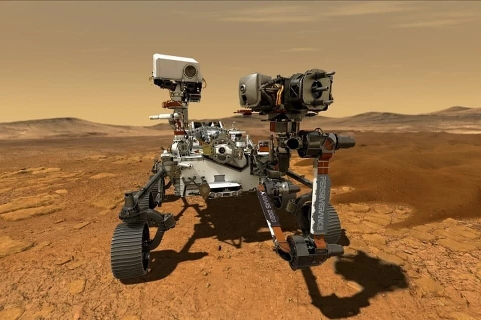 Видео посадки марсохода Perseverance показало NASA