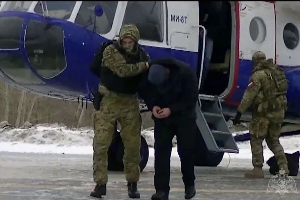 Задержание. Фото: пресс-служба Управления Росгвардии по Алтайскому краю