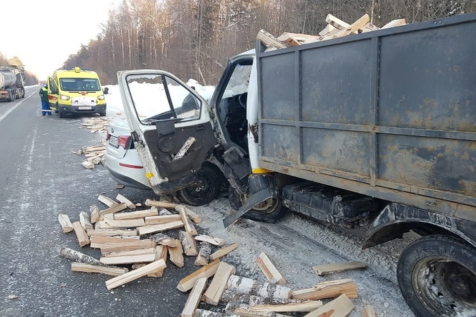 Фото с места происшествия портала "Волжск24"