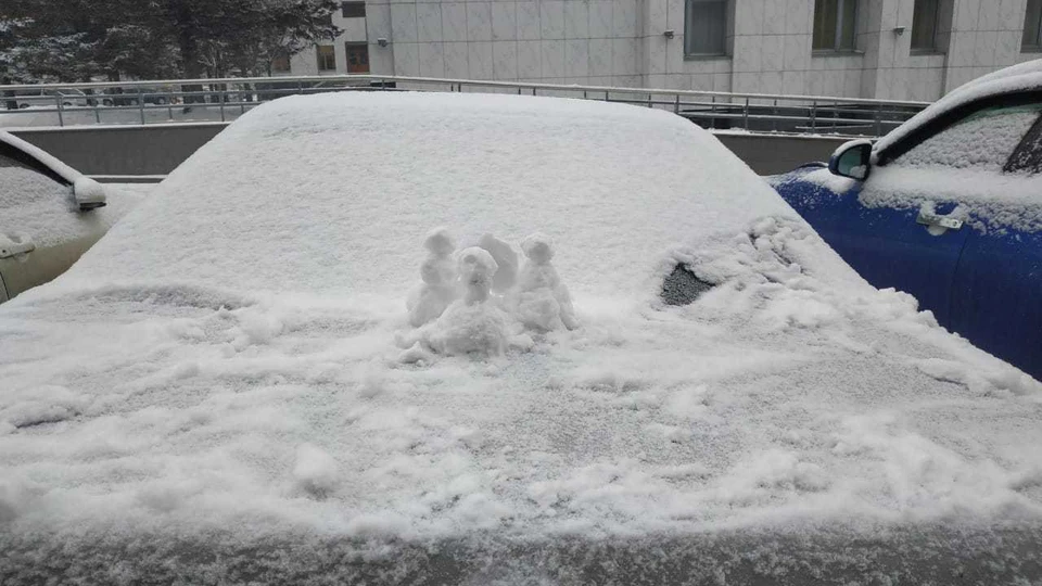 Снег в Хабаровске не принес сюрпризов