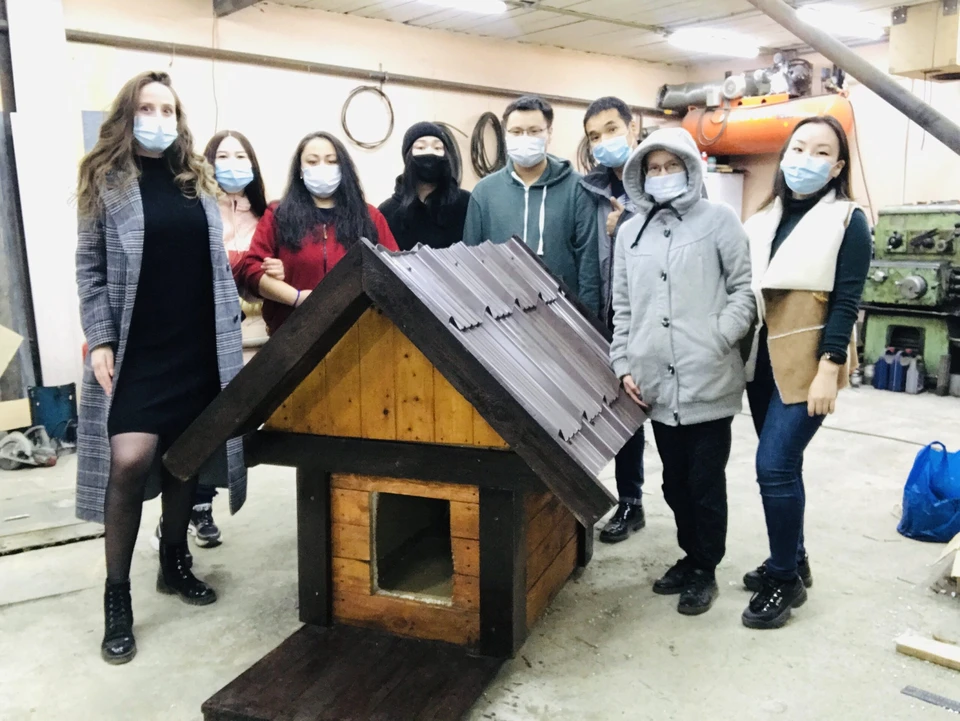Два года назад волонтеры запустили акцию «Дом для друга» Фото: предоставлено Молодежной администрации Якутска