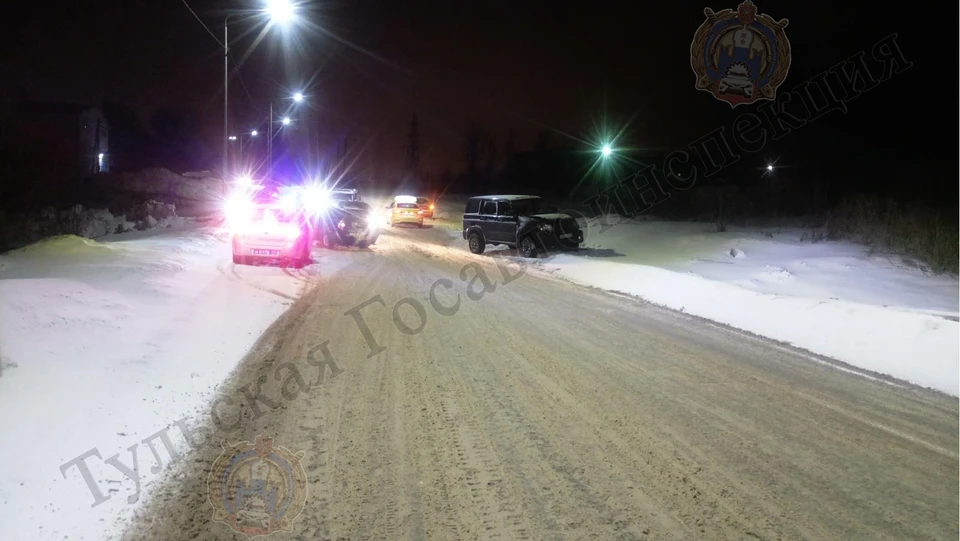 Трое пострадали в ДТП из-за пьяного водителя в Узловой