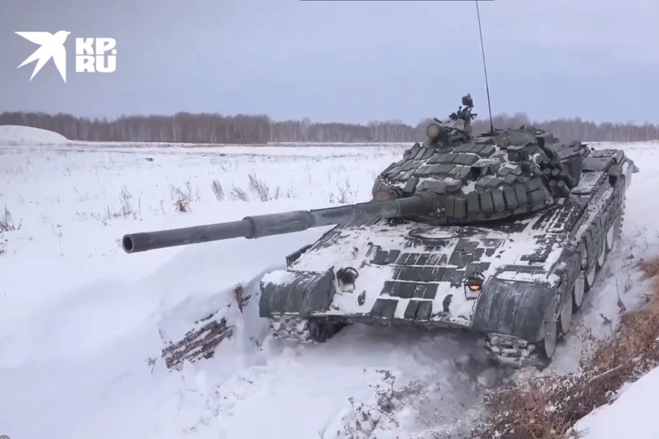 Масштабные учения прошли на полигоне под Челябинском. Фото: скриншот видео
