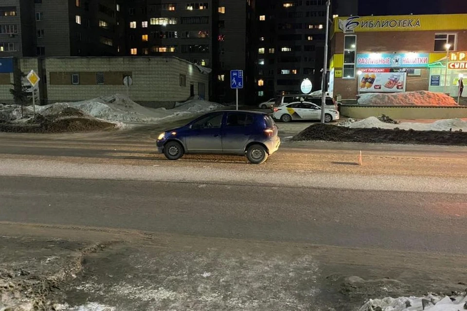 Сибирячка за рулем иномарки сбила ребенка. Фото: ГИБДД по Новосибирской области
