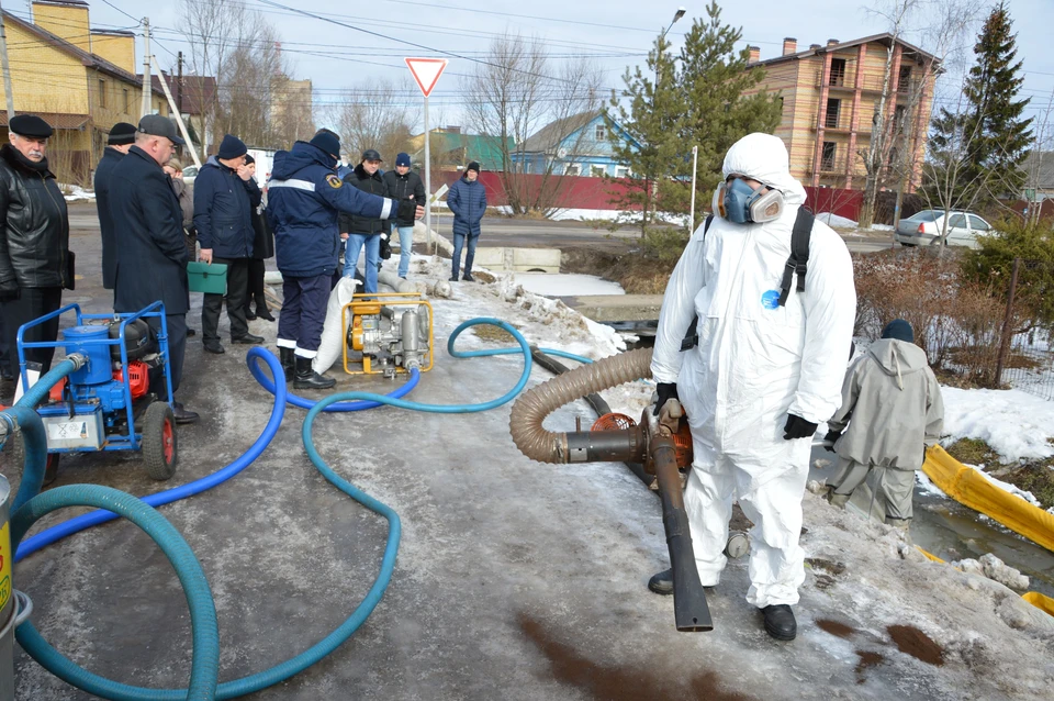Специалисты отработали порядок действий при половодье Фото: администрация Твери