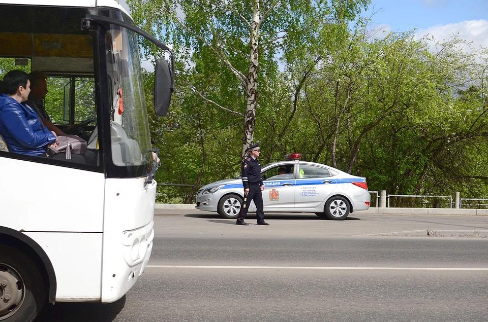В Красноярске с начала года произошло 11 ДТП по вине водителей городских автобусов