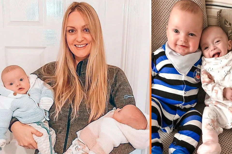 Ребекка Робертс родила двух близнецов, но с разницей в 20 дней.