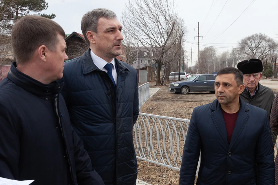 Губернатор Василий Орлов рассказал о дорожной кампании 2021 года в Благовещенске. Фото: пресс-служба правительства Амурской области.