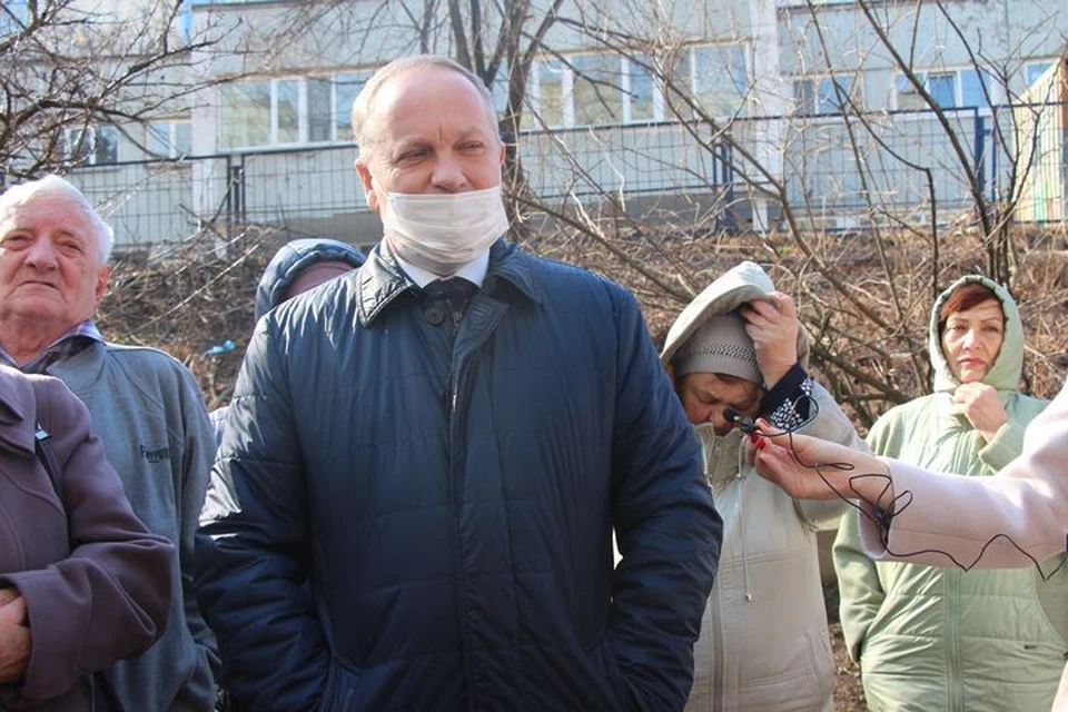 Олег Гуменюк пообщался с жителями Ленинского района