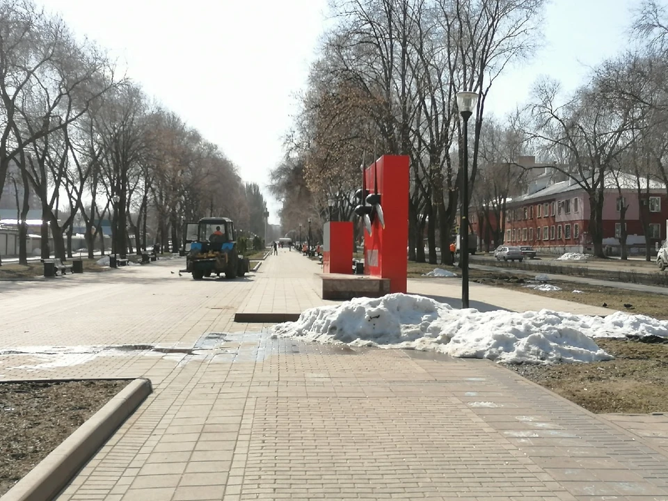Аллею Трудовой Славы отреставрировали несколько лет назад
