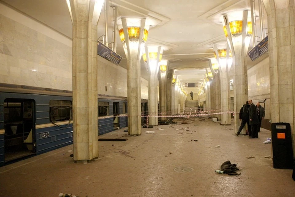 В 17.56 11 апреля 2011 года на станции метро «Октябрьская» прогремел взрыв. Фото: belta.by