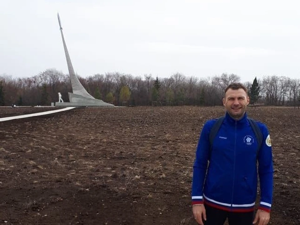 Сергей Улегин в Парке покорителей космоса