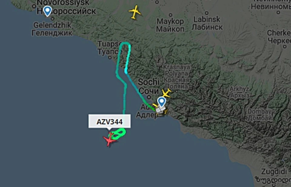 Фото: flightradar24.com