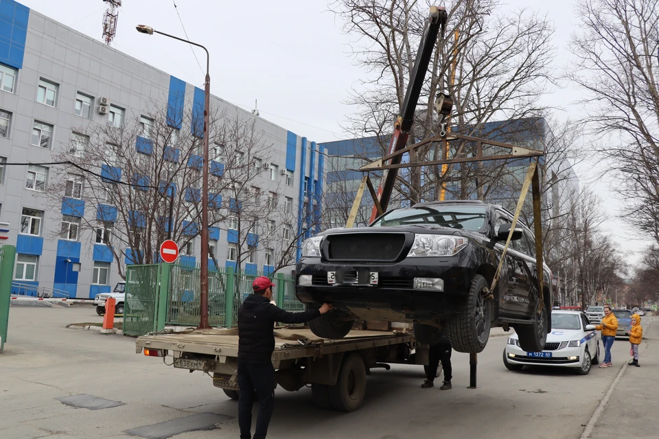 Эвакуация автомобиля