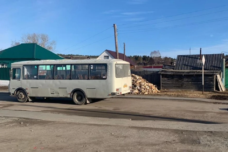 Пенсионер погиб под колесами автобуса в Новосибирской области. Фото: ГИБДД НСО.