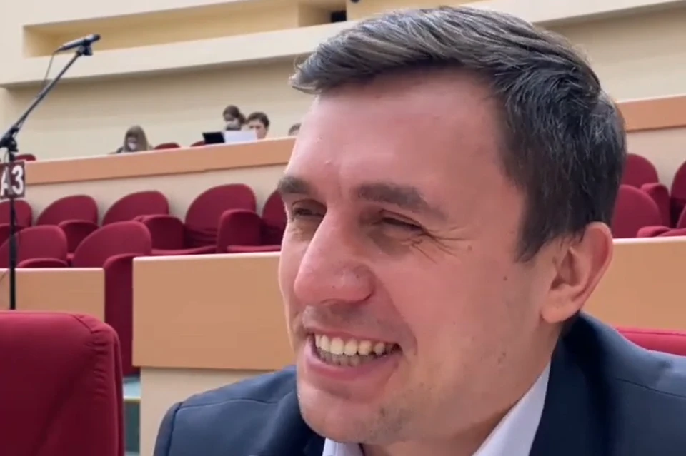 Николай Бондаренко. Кадр из видео на странице депутата в Instagram