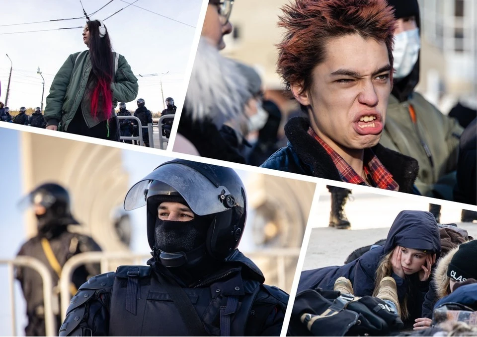 За участие в незаконном митинге можно получить штраф или обязательные работы