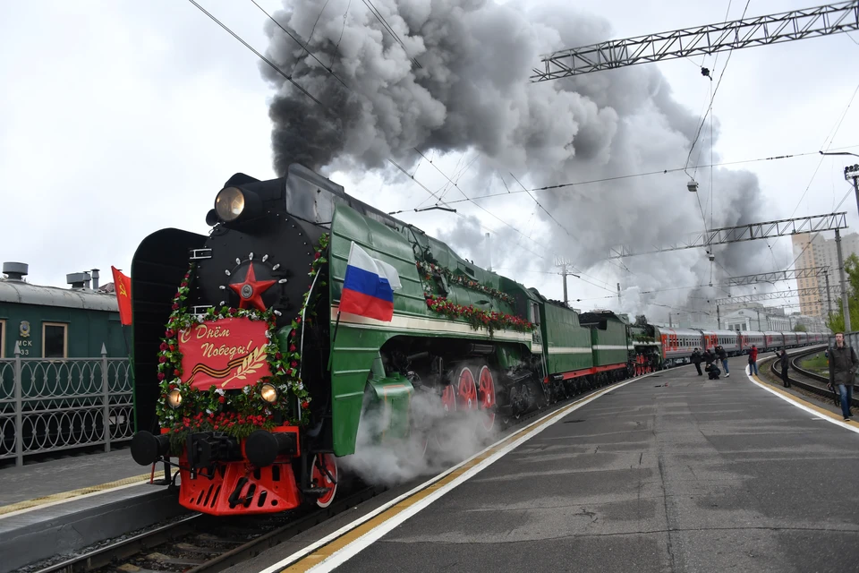Ретро-поезд «Победа» прибудет в Краснодар 2 мая 2021