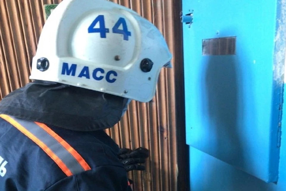 В Новосибирске трое маленьких детей оказались заперты в квартирах. Фото: служба спасения "МАСС".