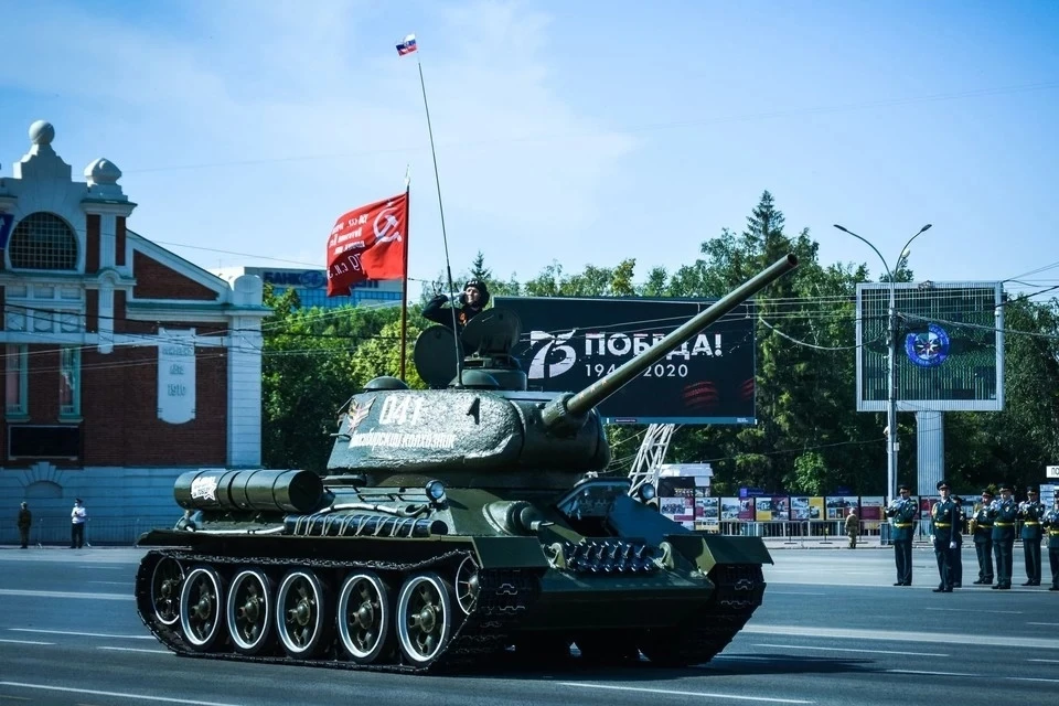 Сибиряки увидят и легендарный танк, и новинки военной техники.