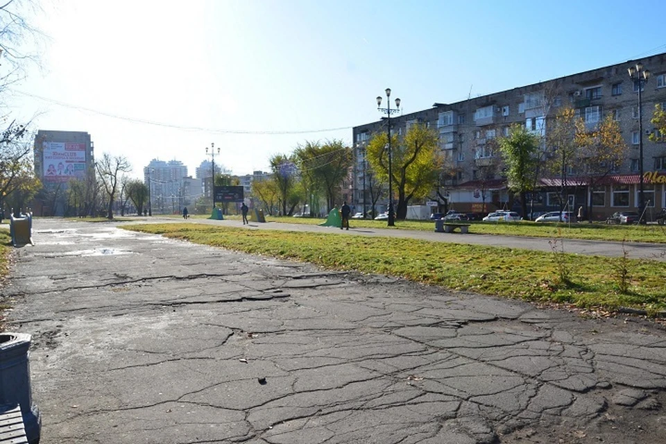 Площадь блюхера хабаровск фото Хабаровчане хотят благоустроить площадь имени Блюхера - KP.RU